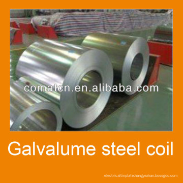 Aluzinc galvanized steel coil AZ100g/m2, Galvalume steel, China plant Comat Haida